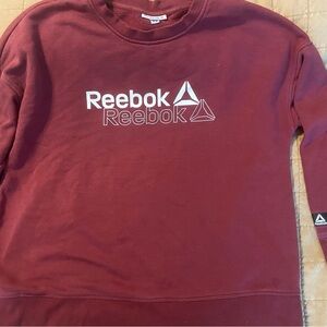 Reebok Men's Burgundy Crewneck Sweater